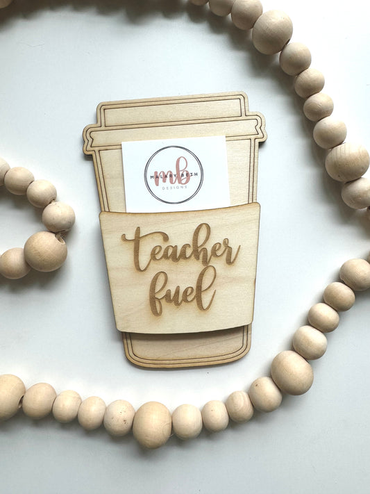 Gift Card Holder | Teacher Fuel